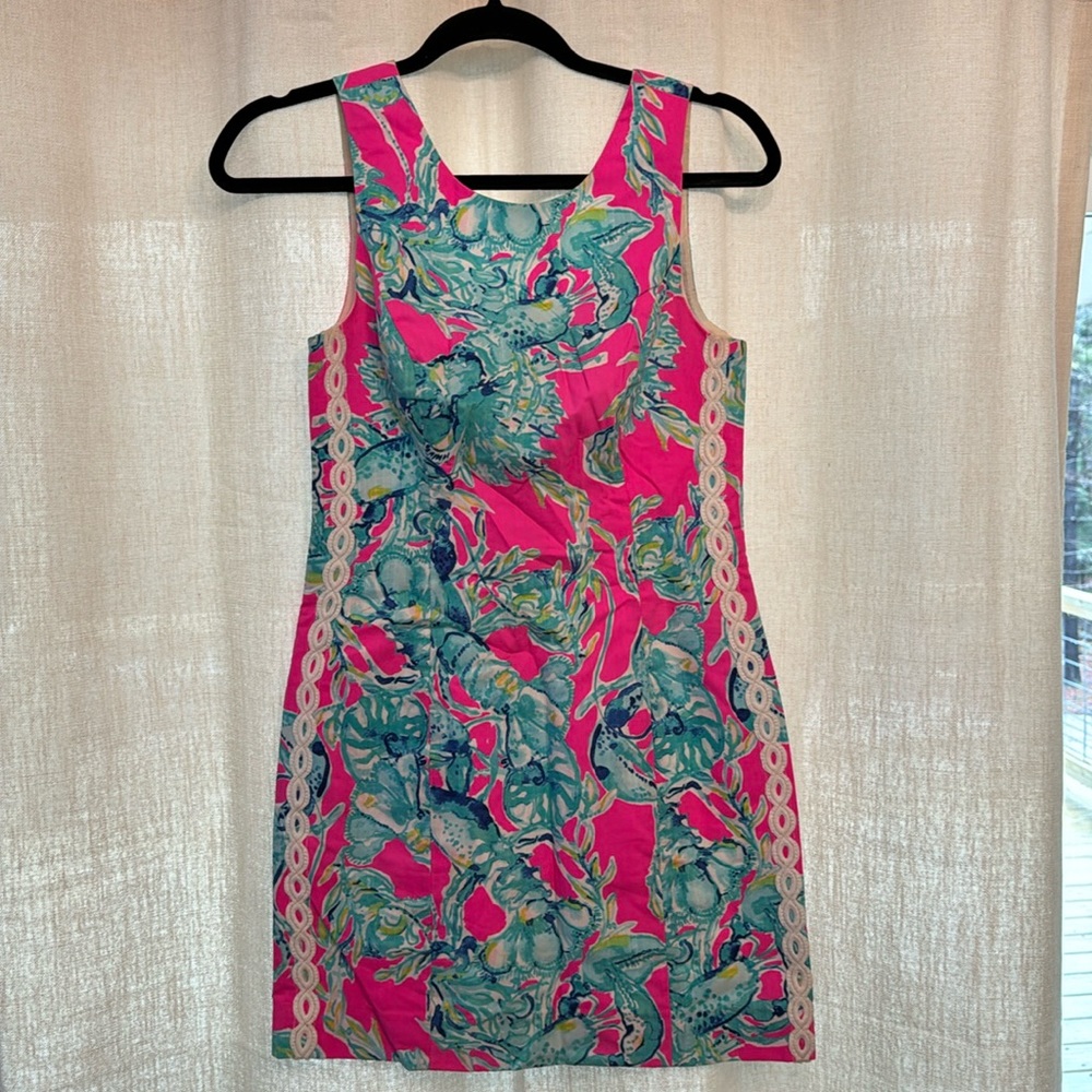 Blue Lobster Lilly Pulitzer Dress